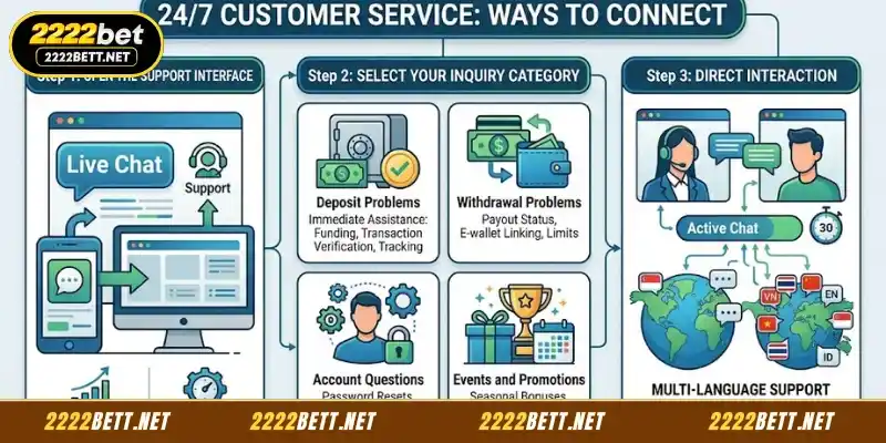24/7 Customer Service: Ways to Connect