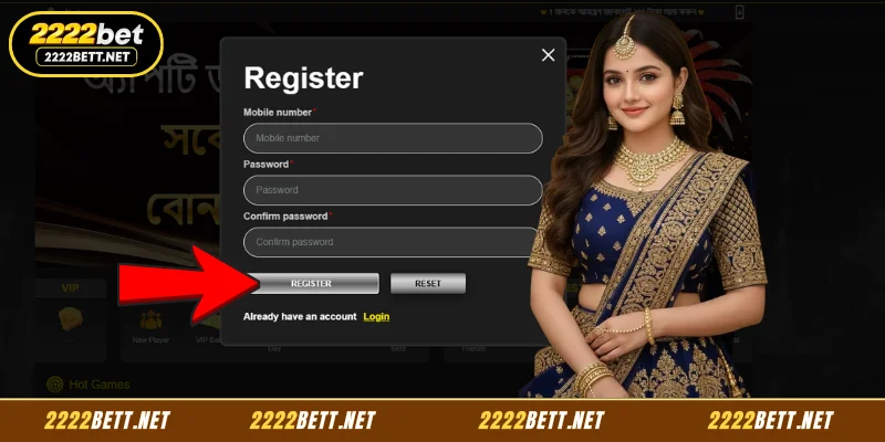 Step-by-Step Guide to Completing Your 2222BET Register